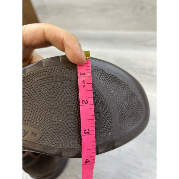 SAS Step Out Womens Brown Mary Jane Shoes 9n Flat Leather Casual Comfort - Picture 10 of 10